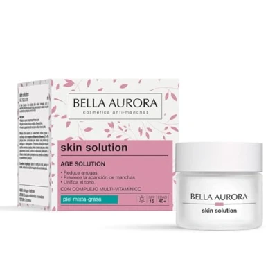 Imagen de Bella Aurora Skin Solution Day Cream Combination SPF 15 50 ml