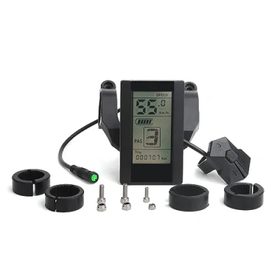 Imagen de BAFANG 8fun Panel de control pantalla LCD 750C 850C 860C C18 C965 C961 500C SW102 para bicicleta eléctrica BBS02 y BBSHD Mid Drive Motor (C965)