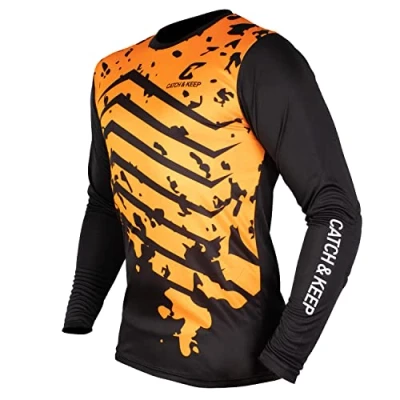 Imagen de Catch &amp; Keep Camiseta de Portero niño, Hombre y Mujer Camisetas con Protecciones en los Codos Futbol Transpirable protección óptima