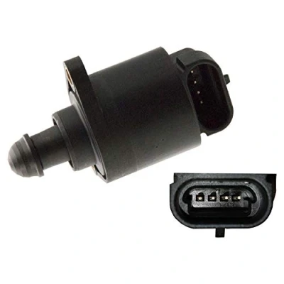 Imagen de FEBI BILSTEIN 101496 Válvula de Mando Ralentí eléctrico con juego tornillos PEUGEOT: 206 Hatchback, 307 406 Berlina