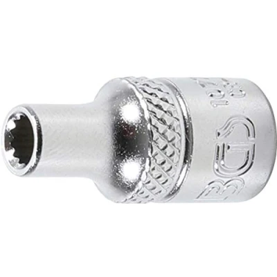 Imagen de BGS 10774 Llave de vaso 12 caras entrada 6,3 mm (1/4&quot;) 4