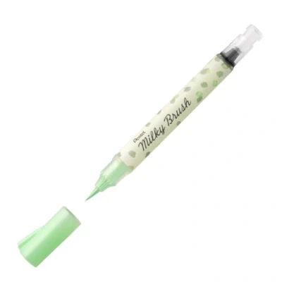Imagen de Pentel Milky Brush Pen Bolígrafo de punta redonda