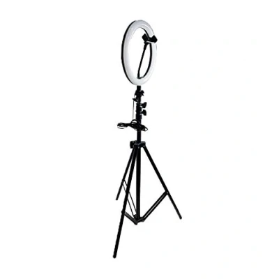 Imagen de Doki LS002 LED Redondo con Tripode 210cm, Diameter 30cm Ring Light para Maquillaje, Tiktok, Stream, Fotografia