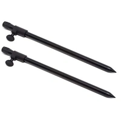Imagen de 2 x High End Phoxinus banco palos (ajustable, se extiende 30 cm a 50 cm)