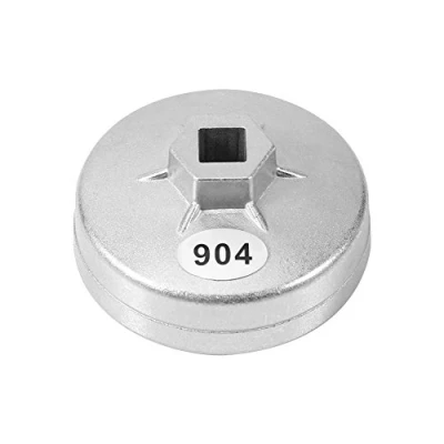 Imagen de Qiilu 79mm 15 flauta de aluminio tapa filtro aceite llave cartucho herramienta para apretar