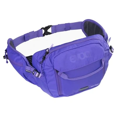 Imagen de EVOC Hip Pack 3 + Hydration Bladder 1,5 Packs, Unisex Adult, Violet, One Size