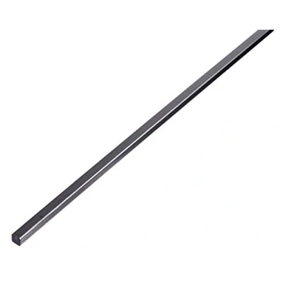 Imagen de Alberts 432423 Perfil cuadrado lleno, Acero, 1000 x 10 mm