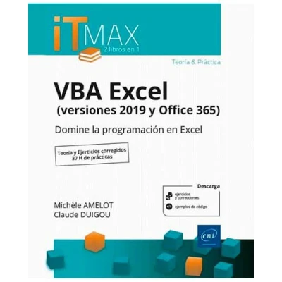 Imagen de VBA Excel (versiones 2019 y Office 365) Teoría Ejercicios corregidos Domine la programación en (Itmax)