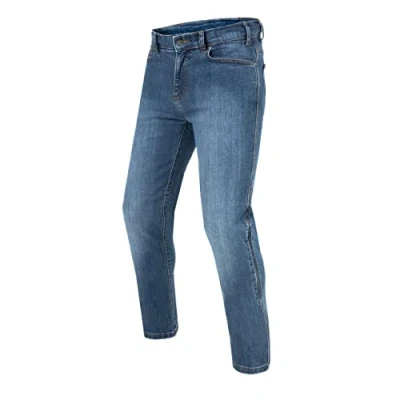 Imagen de REBELHORN Classic III Pantalones Vaqueros de Moto Hombre Forro Fibra Aramida Protectores Rodilla y Cadera SAS Tec Regular Fit