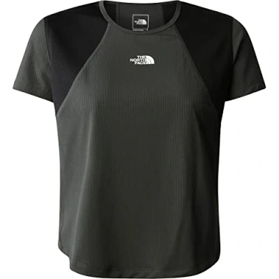 Imagen de The North Face Lightbright TEE Camiseta deportiva, Mujer, Talla: Large, Asphalt grey/black
