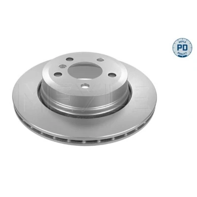 Imagen de MEYLE 315 523 0054/PD Disco de freno Eje trasero 320 22 5 120 ventilado revestido láminas zinc con tornillos PD Quality BMW: X3