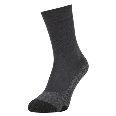 Imagen de FALKE TK2 Explore Cool W SO lyocell hilo funcional anti ampollas gruesa 1 par, Calcetines para senderismo Mujer, Gris (Asphalt Melange 3180), 35 36