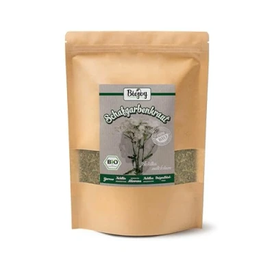 Imagen de Biojoy Té de Milenrama Orgánico (250 g), secado y cortado (Achillea millefolium)