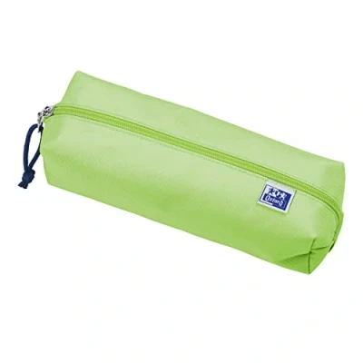 Imagen de Oxford Estuche Rectangular Grande Duradero para niñas y niños, Color Verde Claro