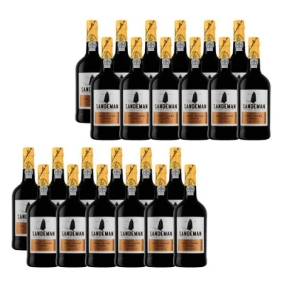 Imagen de Tinto Porto Sandeman Tawny (DOC Porto) 3 botellas de 750 ml Total: 2250
