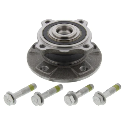 Imagen de MAPCO 26666 Juego de cojinete rueda eje delantero, ambos lados con buje rueda, anillo sensor ABS BMW: 7