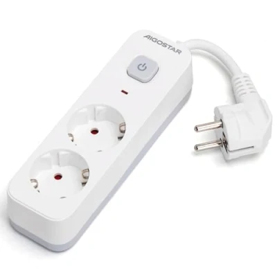 Imagen de Base Multiple de 2 Tomas(con Interruptor)
