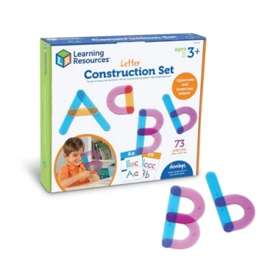 Imagen de Learning Resources Set de actividades para la construcción letras