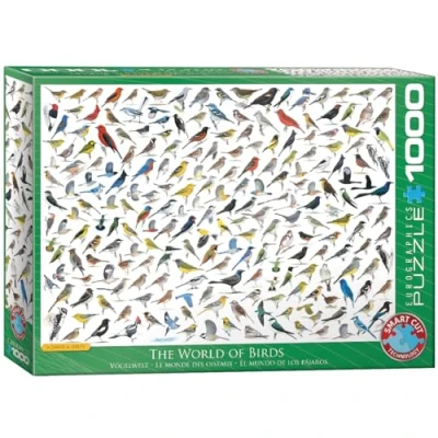 Imagen de Eurographics El Mundo de Las Aves por David Sibley Puzzle (1000 Piezas, Multi Color)