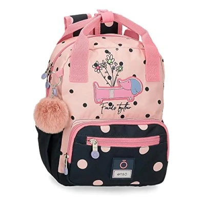 Imagen de Enso Friends Together Mochila Adaptable Rosa 23x28x10 cms Poliéster 6,44L