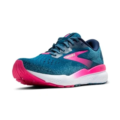 Imagen de Brooks Ghost 16 GTX Zapatillas de running neutras, Mujer, Talla: 40.5, Moroccan blue pink yellow Zapatos