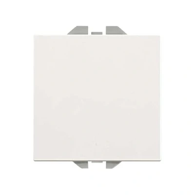 Imagen de Interruptor unipolar pulsante 10AX 230V con sistema de embornamiento rápido blanco mate Simon 270