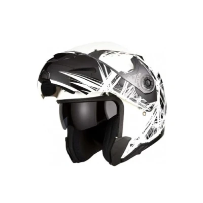 Imagen de KSK SAGA004 Cascos modulares negro/blanco XL, 61 62 cm ECE 22.06