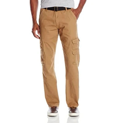 Imagen de Wrangler Authentics Pantalón Cargo de Sarga Ajuste Relajado para Hombre (Logan) Casual, Bellota, 40W/32L