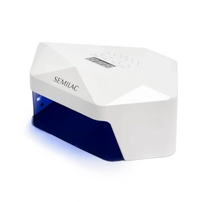 Imagen de Semilac Profesional 54/36 W LED UV lámpara para uñas de gel. Secador con 4 tiempos curado, pantalla digital, base desmontable fácil manicura y pedicura. Secado rápido.