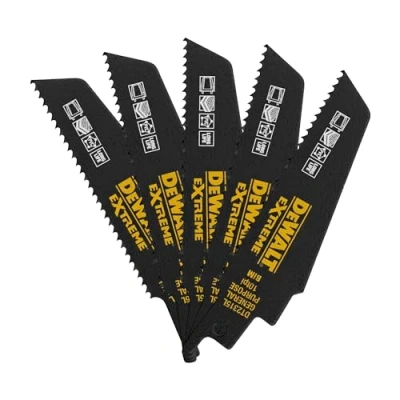 Imagen de DeWalt DT2315L QZ Hoja de sierra sable bi metal Extreme 2X demolición, longitud 100 mm, paso diente 1 mm para uso general