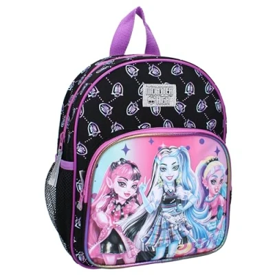 Imagen de Vadobag MONSTER HIGH Mochila Feeling Fierce para niños Escuela Guardería Multicolor Dimensiones 29 x 23 8 cm, multicolor, talla unica