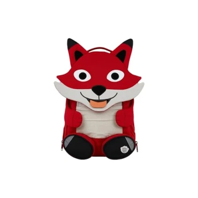 Imagen de Affenzahn Amigo grande mochila infantil sostenible 3 5 años guardería 8L funcional y divertida Zorro Rojo