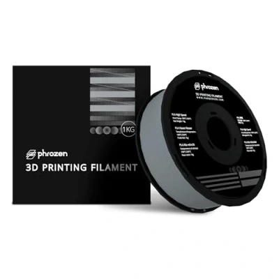 Imagen de Phrozen Filamento PLA de Alta Velocidad 1.75mm Material para Impresora 3D hasta 600 mm/s Bobina 1KG (2,2 LBS) Gris