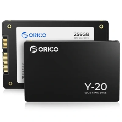 Imagen de ORICO 256GB SSD SATA III 6Gb/s 2.5&quot; Interno, Velocidad de Lectura hasta 500 MB/s, Compatible con Computadora Portátil y Escritorio Y20