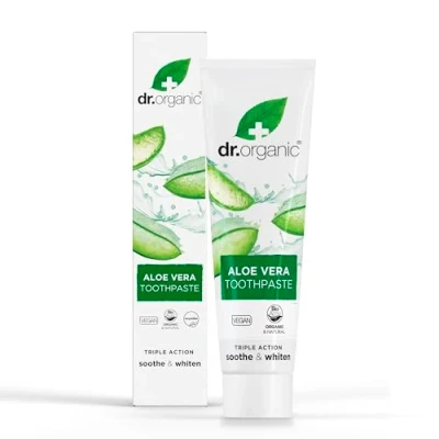 Imagen de Dr.Organic Pasta Dental Aloe Vera Organico 100 ml