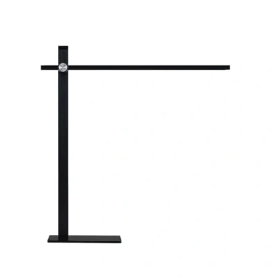 Imagen de LED lámpara de mesa &#039;Wasko&#039; (Moderno) en Negro hecho Metal (1 llama,) Lucande