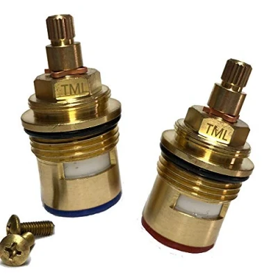 Imagen de Par de cartuchos grifo válvula cuarto vuelta compatible con Hudson Reed SPR03