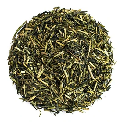 Imagen de Moya Kukicha Té Verde Orgánico de Hojas Sueltas 100g El Mejor Calidad Japón Apto para Veganos y Vegetarianos en un Bolso Cerrado