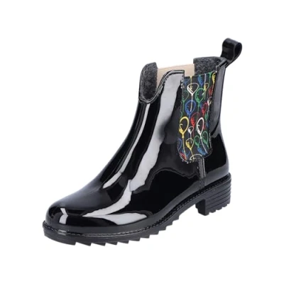 Imagen de Rieker P8280 07, Botas de Lluvia Mujer, Negro, 38 EU