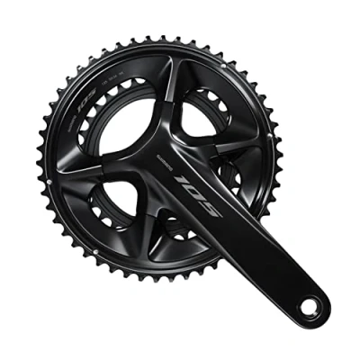 Imagen de Shimano Bielas 12 Speed Black Platos para Bicicletas, Adultos Unisex, Multicolor, Talla única
