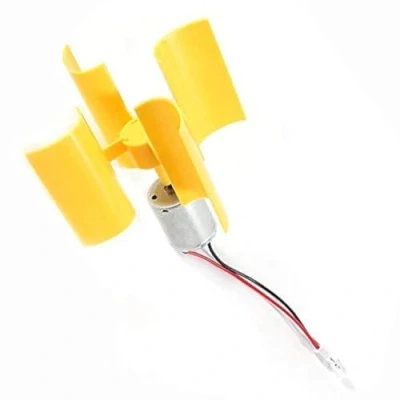 Imagen de LHKJ DIY Motor Vertical Hojas De Turbinas Viento Mini Generador LED Modelo Enseñanza
