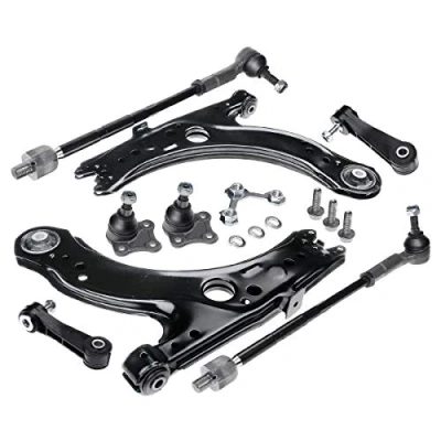 Imagen de Frankberg 8 TLG Brazo guía transversal Satz Delantera Compatible con A3 8L1 1996 2003 Leon 1M1 1999 2006 Toledo II 1M2 1998 2004 Octavia I 1U2 2010 Golf IV 1J1 1997 2005