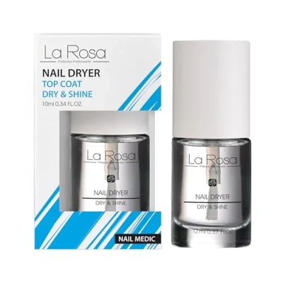 Imagen de La Rosa Nail Medic Dryer Secador De Uñas Y Abrillantador Uñas, Beige, 10 Mililitro