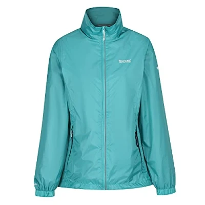 Imagen de Regatta Corinne IV Impermeable Y Transpirable, Forrada En Rejilla con Capucha para Senderismo Activo Jackets Waterproof Shell, Mujer, Turquoise, 12