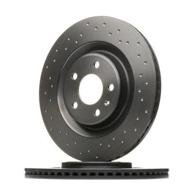 Imagen de BREMBO 09.B969.1X Disco de freno 330 22 5 perforado/ventil. int. revestido altamente carbonizado con tornillos AUDI: A6 C7 Avant, A5 B8 Coupé norauto,