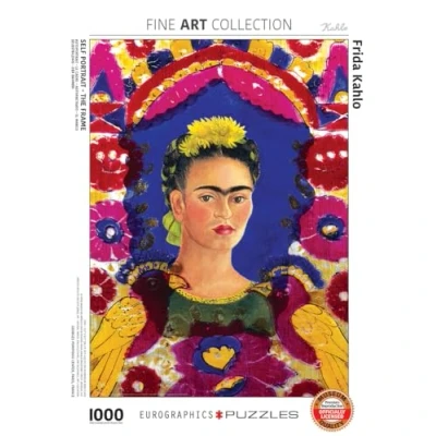 Imagen de EuroGraphics Frida Portrait México Rompecabezas, Multicolor, Talla única (5425)