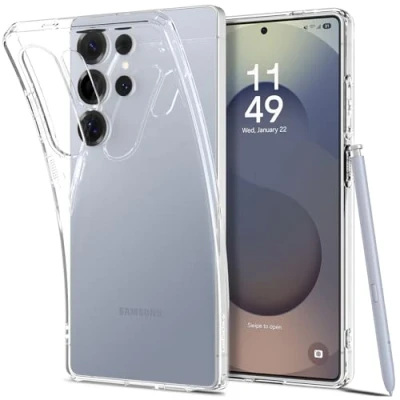 Imagen de Spigen Liquid Crystal TPU Back Cover Transparente Samsung Galaxy S25 Ultra