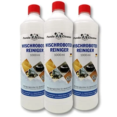 Imagen de Pandacleaner limpiador para robot limpiador, de suelos concentrado, 3000 ml (3 x 1 l)