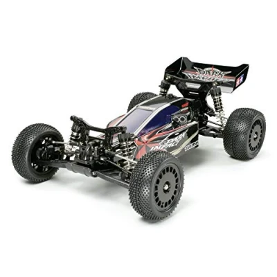 Imagen de Tamiya 58370 1:10 Dark Impact 4WD Buggy DF 03 Coche teledirigido, vehículo RC, modelismo, Kit para Montar, Hobby, Tinkering