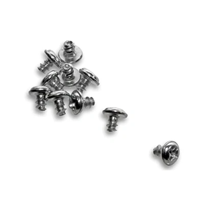 Imagen de vhbw 10x tornillo compatible con iRobot Roomba 540, 550, 555, 560, 562, 563, 564, 565 robot aspirador Set de tornillos los cepillos laterales
